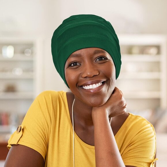 2 PCS Cotton Slouchy Chemo Beanies Set-3 - Picture 6 of 7